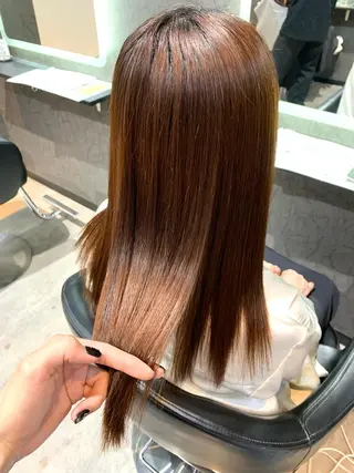 セミロング RAIA💎ケア ブリーチ＆パーマ💎のヘアスタイル