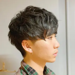 メンズ 🦋韓国系指名No1 店長/圓山 祐也🦋のヘアスタイル