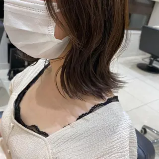 ミディアム equal銀座 黒田💚のヘアスタイル