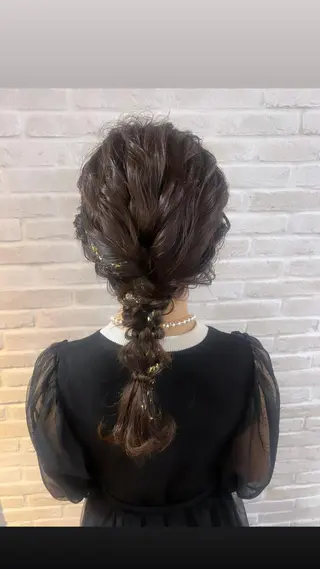 ロング ヘアアレンジ Topstylist YUKIのヘアスタイル