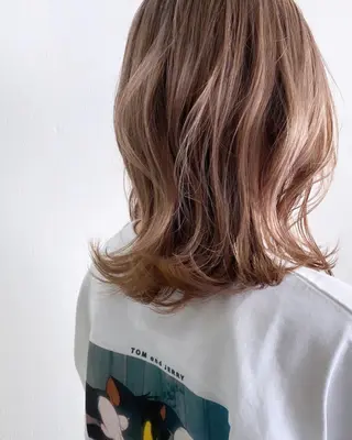 ミディアム カラー LOVESTOIKE 堂本のヘアスタイル