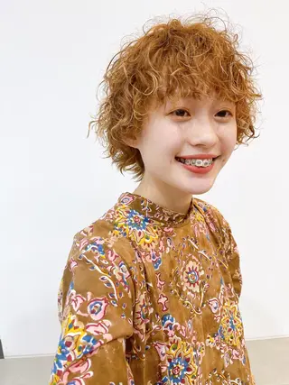 ショート しの　ゆきの THE REMMYのヘアスタイル
