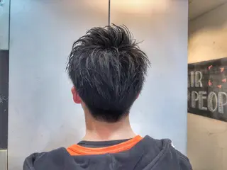 ショート カラー パーマ メンズ 美髪矯正 Rioのヘアスタイル