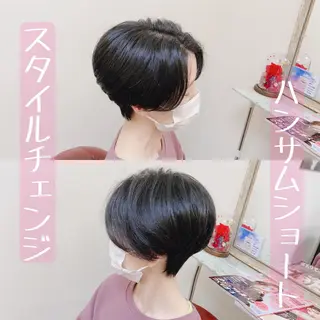 ショート YURI ✨のヘアスタイル