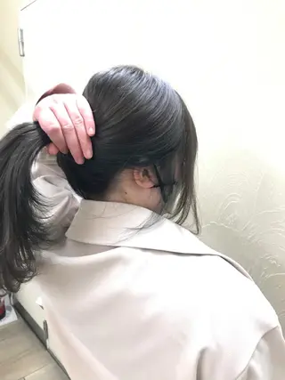 ロング カラー ヘアセット/メンズ パーマChihoのヘアスタイル