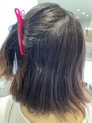 ミディアム 髪質改善お任せ ください♪ひとみのヘアスタイル