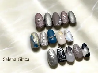 ネイル セレナ銀座 Nagahashiのネイルデザイン