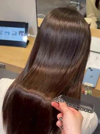 ロング 深山 くるみのヘアスタイル