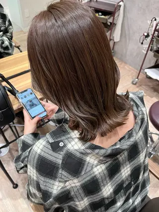 カラー AVANCE泉大津店 加茂瑞希のヘアスタイル