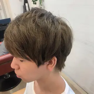 カラー メンズ 愛されヘア/ 暖色カラー/まいこのヘアスタイル