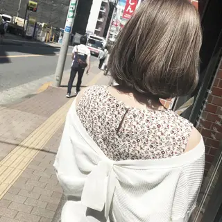 ショート カラー レイヤー/ブリーチ HIKARU ♡のヘアスタイル