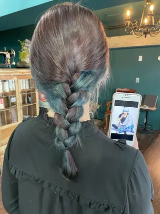 セミロング vivre libreのヘアスタイル
