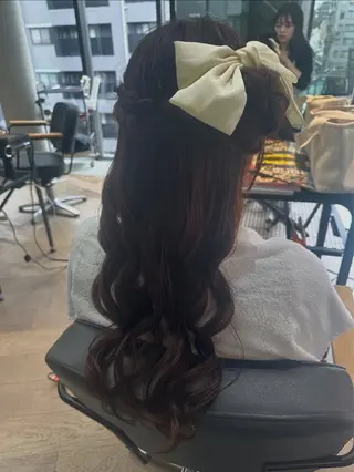 ロング RINO‎🤍🎀 𝑏𝑒𝑙𝑡𝑎のヘアスタイル