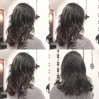 セミロング カラー 青木 香怜のマツエク・マツパデザイン