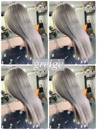 ロング 艶髪/Wカラー 蓮のヘアスタイル