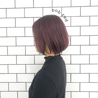 ショート カラー お洒落パーマ/ 艶カラー/michiのヘアスタイル