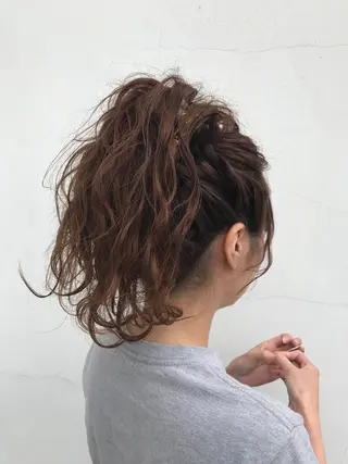 ヘアアレンジ lucia RYOのヘアスタイル