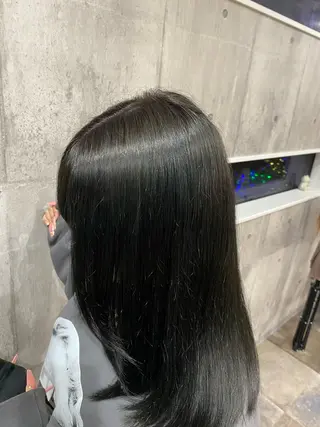 ミディアム わたぬき りるのヘアスタイル