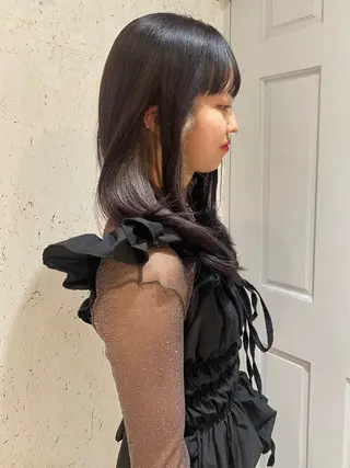 ミディアム カラー mai / linoah˚✧のヘアスタイル