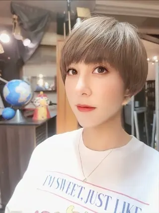 ショート 足利市・原宿・表参道 シニストラのヘアスタイル