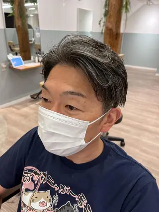 メンズ 🪽ナチュラルヘア* 大下唯奈🪽🫧のヘアスタイル