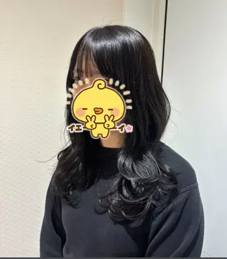 カラー 間島 叶のヘアスタイル