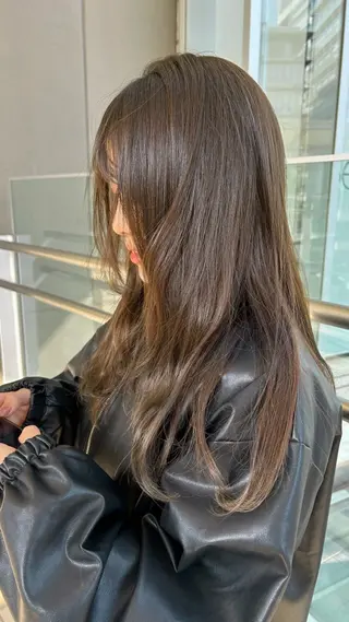 ロング カラー 透明感カラー k-twoういのヘアスタイル