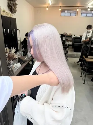 ミディアム 似合わせカット✂️ Eir江坂🌈西岡のヘアスタイル
