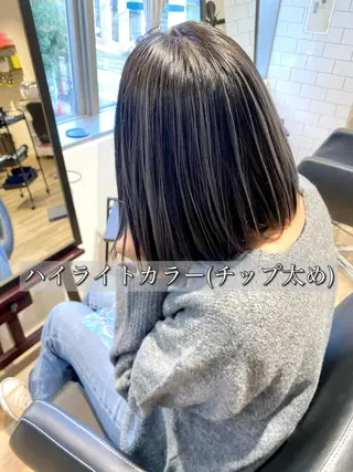 ミディアム カラー ヘアアレンジ 絹髪質感TR💫 レイヤーカット/熊澤のヘアスタイル