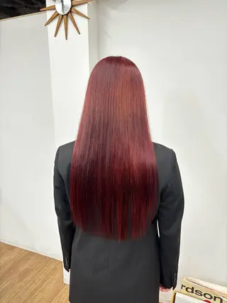 ロング カラー HIROKO / 透明感暖色カラー🎀のヘアスタイル