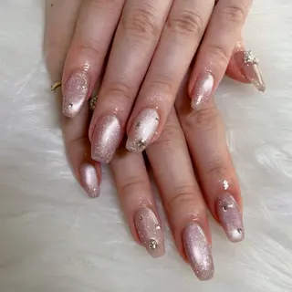 ネイル mayu🎀zina 船橋南口/パラジェルのネイルデザイン