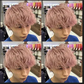 ショート カラー パーマ ヘアアレンジ メンズ 🔥メンズパーマ 特化 渡辺一翔のヘアスタイル