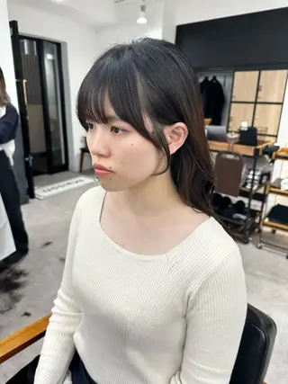 ロング カラー パーマ ヘアアレンジ メンズ キッズ レイヤーカット/ 巻ける縮毛矯正のヘアスタイル