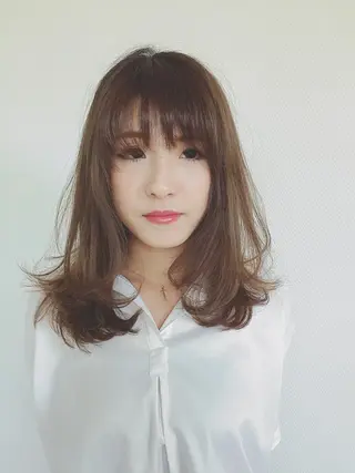 ミディアム カラー 小酒井 智洋のヘアスタイル