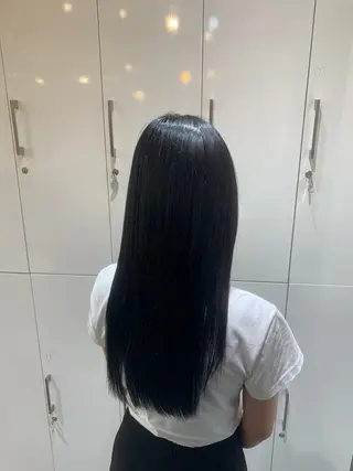 ロング カラー 砂川 冬羽のヘアスタイル