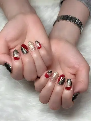 ネイル 渡辺 あけみのネイルデザイン