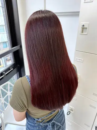 ロング 🖤メンズハイトーン /カットRisa🖤のヘアスタイル