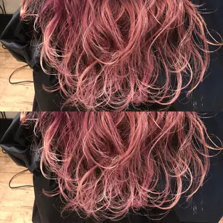 ミディアム カラー 韓国ヘア 店長NEGIのヘアスタイル