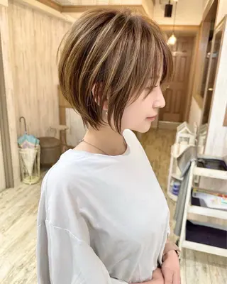 ショート 天方 児太郎のヘアスタイル