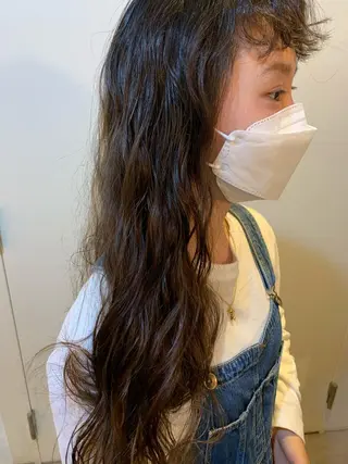 ロング パーマ AR.MARA サトウヒカルのヘアスタイル