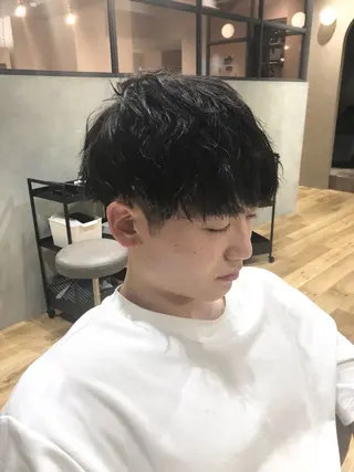 メンズ まつい みるのヘアスタイル