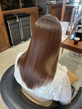 ロング 前畑 きりあのヘアスタイル