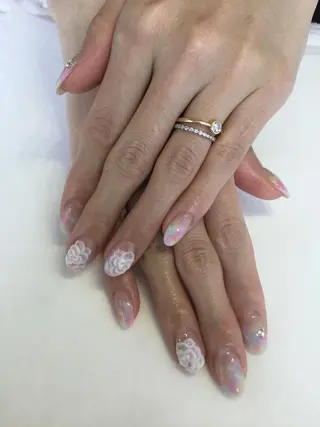 ネイル 💎🐰 saki. m 🐰💎のネイルデザイン