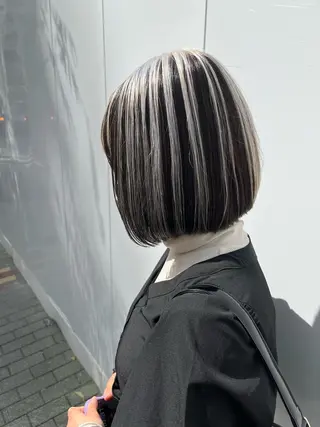 ミディアム カラー watanabe kazukiのヘアスタイル
