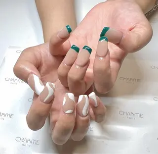 ネイル CHARME 🤎〔RINA〕のネイルデザイン
