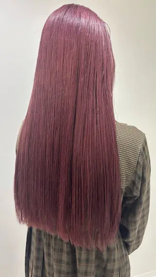 ロング 🩶ダブルカラー/ 透明感カラー✝️るみのヘアスタイル