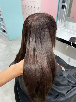 ロング カラー 履歴修正屋さん／ ブロンド／ホワイトのヘアスタイル