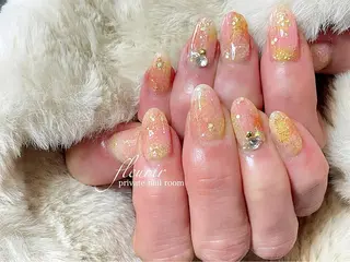 ネイル フルリール 【プライベートサロンのネイルデザイン