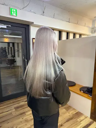 ロング カラー YADO所属・ブリーチカラーモデル 募集中/ リョウスケのヘアスタイル