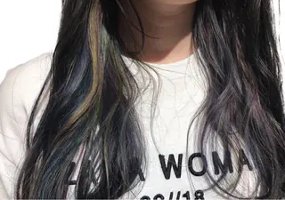 ロング カラー ケアブリーチ /髪質 改善/古橋圭史郎のヘアスタイル